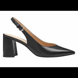 NWT Beautiful Marc Fisher sling back heels